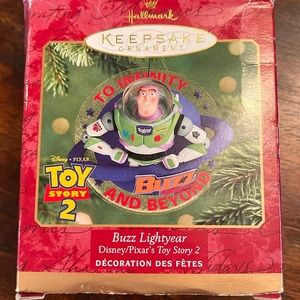Toy Story 2 Buzz Lightyear Hallmark Ornament
